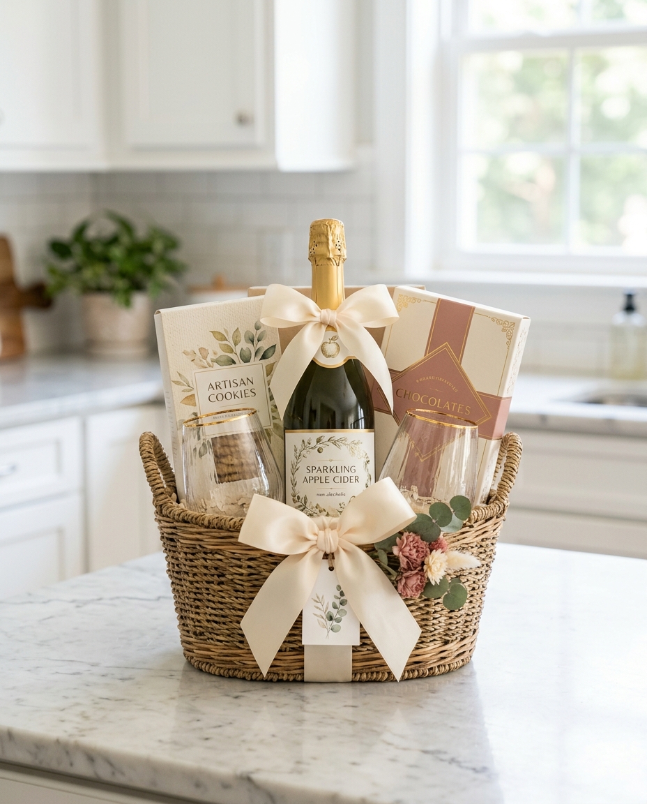 A Little Celebration — gift basket by Island Dreams Gift Baskets